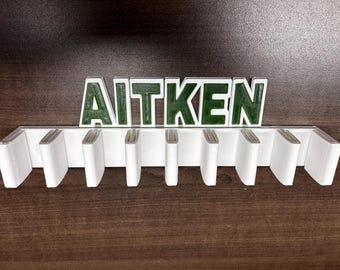 Personalized CCM Secrets Minis Display – Wall Mount Hockey Stick Holder