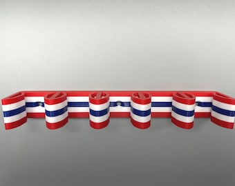 Hockey Stick Wall Mount Rack, Mini and Regular Stick Display Holder