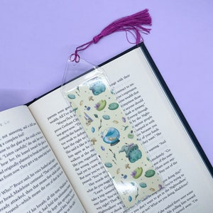 Froggy Magic Bookmark with Sleeve & Tassel | Cute Frog Bookmark, Illustrated Stationery, Gift for Readers, Animal Lover Bookmark