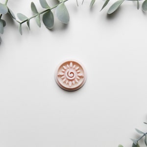 Boho Sun Polymer Clay Cutter