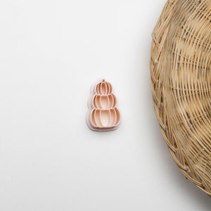 Triple Pumpkin Polymer Clay Cutter