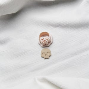 Rudy Skull Clay Earring Cutter