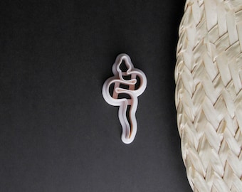 Snake D Polymer Clay Cutter