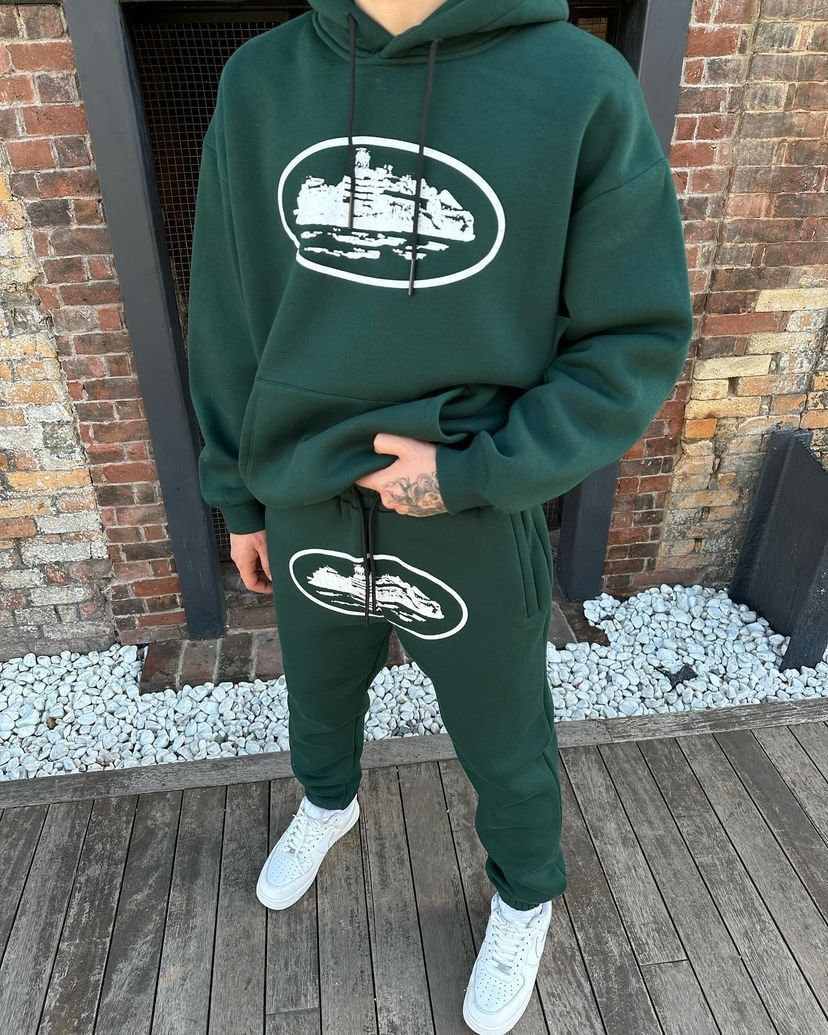 初売りセール Streetwear Y2K Tracksuit, Print Alcatraz Tracksuit, Men's Clothing