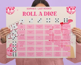 Last Rodeo Bachelorette Party Juego de beber /Nashville Bachelorette Party / Disco Cowgirl Hen party Games / Nash bash Girls Weekend Trip