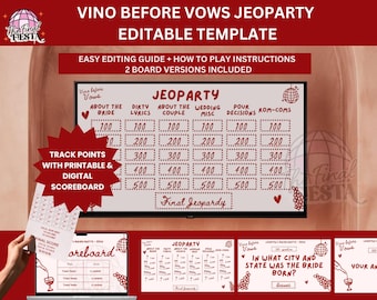 Vino Before Vows Bachelorette Trivia Game | Napa Valley Bach | Same pinot forever | Last syrah hen do | Just wanna have wine