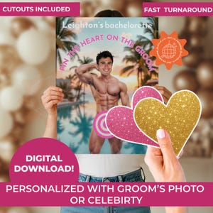 Bachelorette Island Party Personalized Printable Poster Game | Got text bachelorette Party | Island of Love Bachelorette | Islanders Hen do