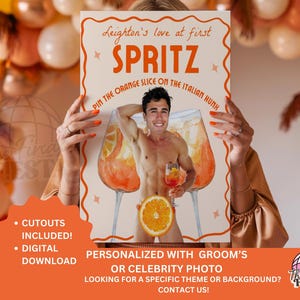 Amore al primo Spritz Gioco personalizzato per l'addio al nubilato / Le ragazze vogliono solo il sole Addio al nubilato / Sentirsi spritzy Sposa / La sposa ha bisogno di uno Spritz Bach