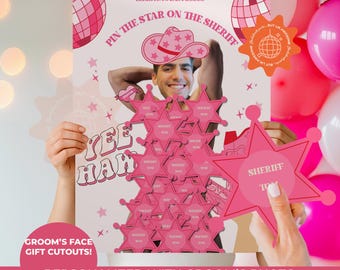 Last Rodeo Bachelorette Party Personalized Game Printable Poster | Nashville bachelorette |Cowgirl Nash bash Girls Weekend Trip |Austin Bach