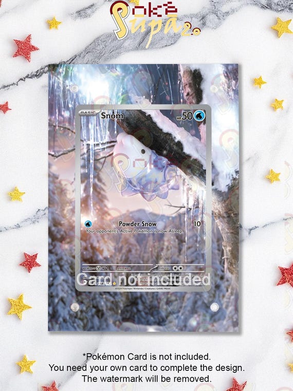 pokemon snom card Snom - 168/162 - SV05: Temporal Forces [ILLUSTRATION RARE]