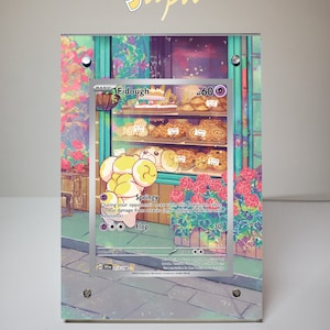 Fidough 213/198 - Étui magnétique pour cartes Pokémon avec illustrations étendues avec support