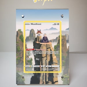 Hoothoot TG12/TG30 - Étui magnétique pour cartes Pokémon avec support
