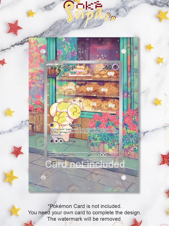 fidough full art pokemon card Amazon.com: Pokemon - Fidough 213/198 - Scarlet & Violet - Illustrator Rare main image 1