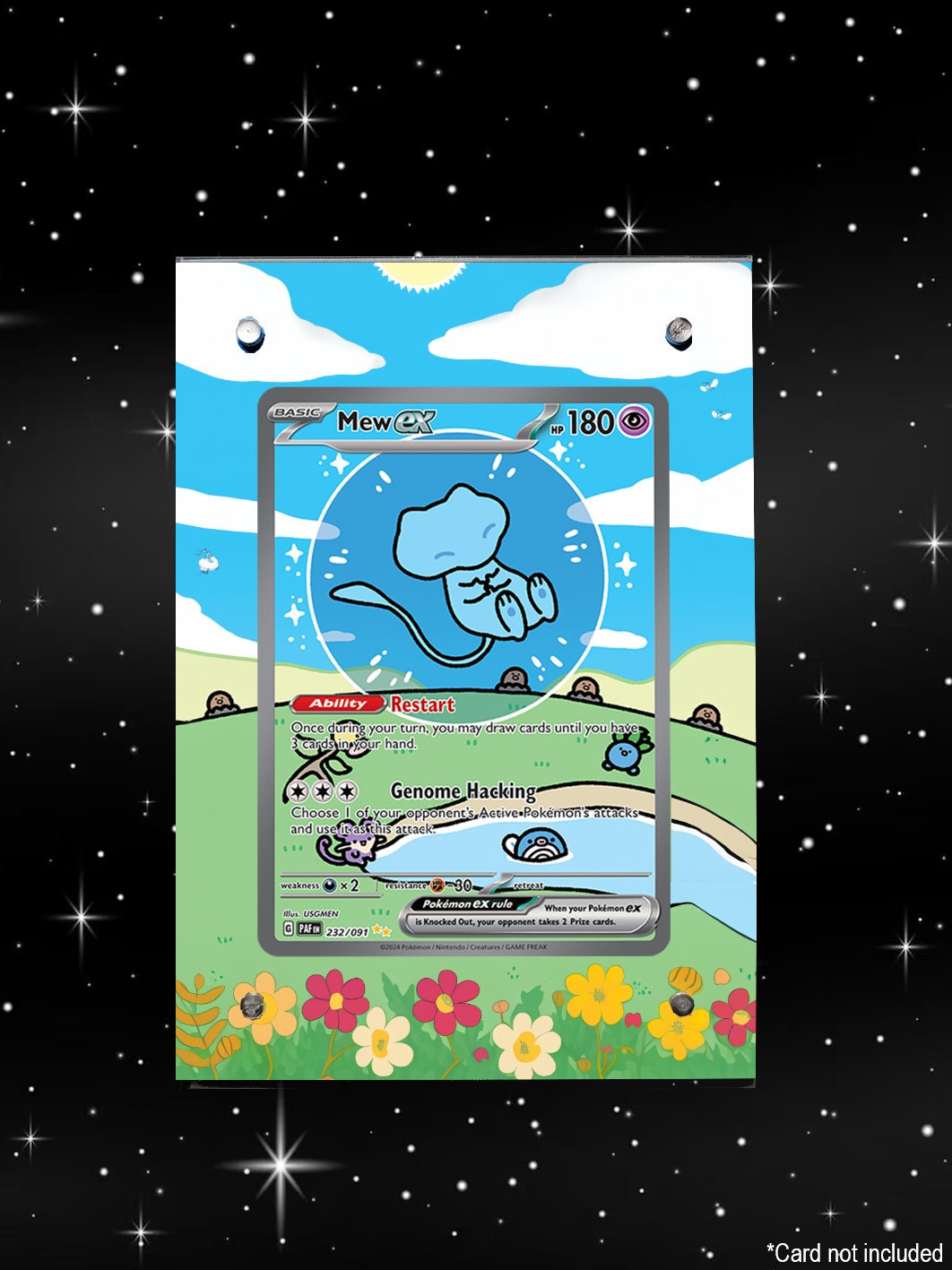 ポケモンカード　ミュウex 232/091 英語版 ポケモンカード ミュウex 232/091 英語版 Mew ex - 232/091 - SV