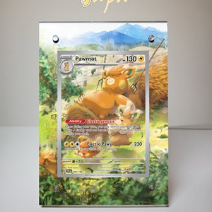 Pawmot 209/198 - Étui magnétique pour cartes Pokémon avec support