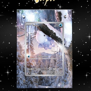 Snom 168/162 - Pokémon Temporal Forces - Magnetisch hoesje/standaard voor je kaart + uitgebreid artwork + standaard