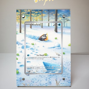 Snorunt 188/182 - Étui magnétique pour cartes Pokémon avec illustrations étendues avec support