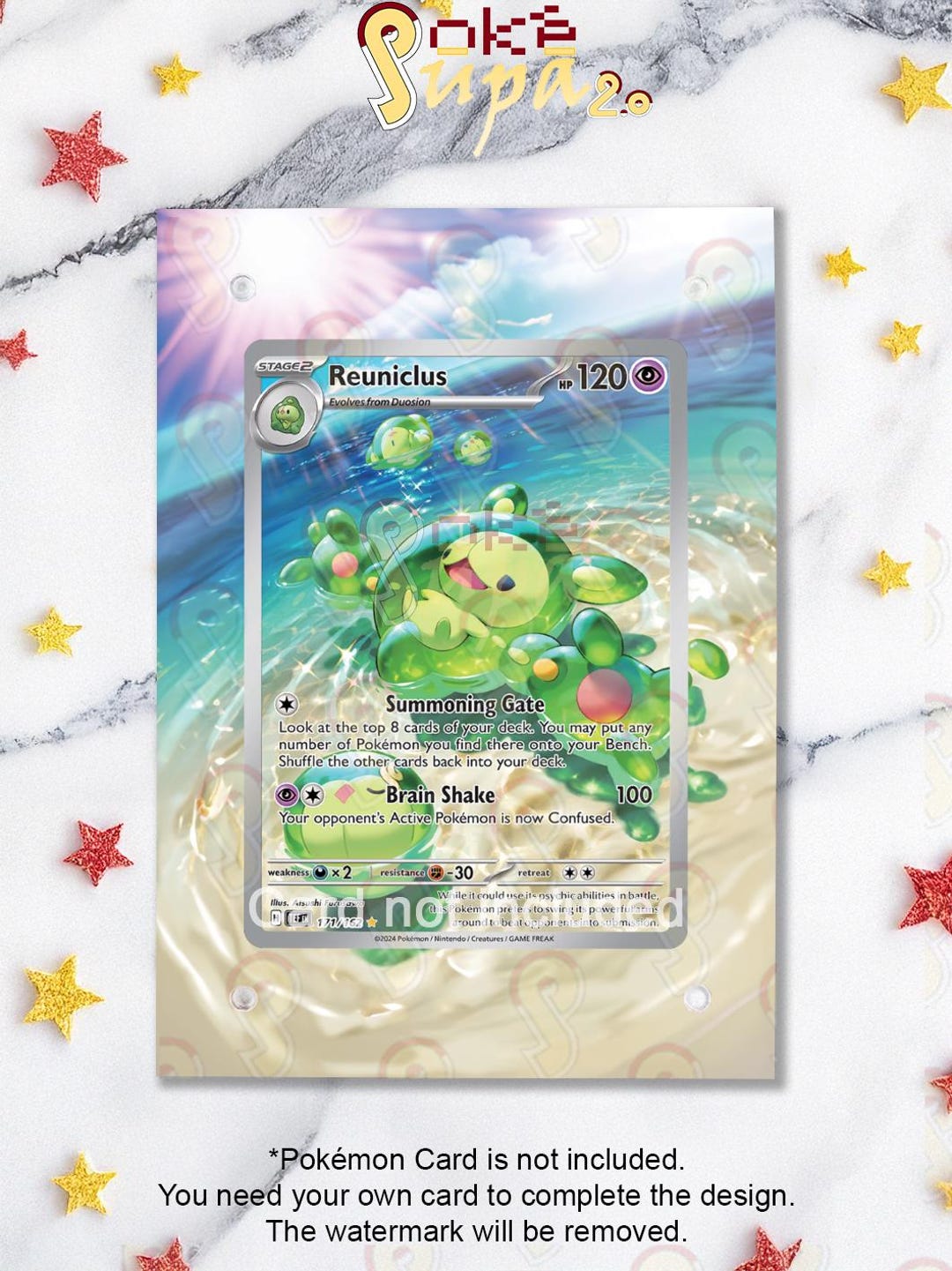 pokemon reuniclus card Reuniclus (171/162) – PokeGuard main image 0