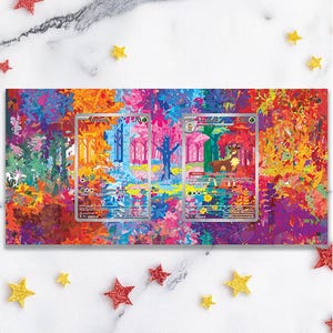 NEUE NEUE KOFFER 2.0 - Pokémon Temporale Mächte Rehling & Sägebock - Große Magnetische Hülle+Erweitertes Artwork+Magnetischer Ständer