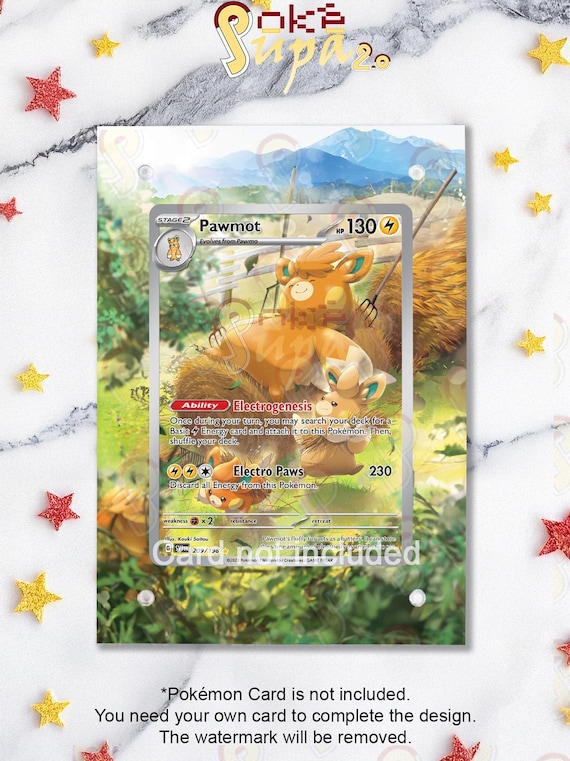 NEW CASE 2.0 - Pawmot 209/198 - Pokémon S&V Base Set - Magnetic