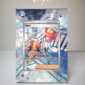 Mela 254/182 - Étui magnétique pour cartes Pokémon avec illustrations étendues avec support