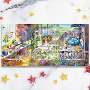 NIEUWE UPGRADED CASE 2.0 - combinatie stellaire kroon/speciale deckset - grote magnetische hoes + verlengd artwork + magnetische standaards
