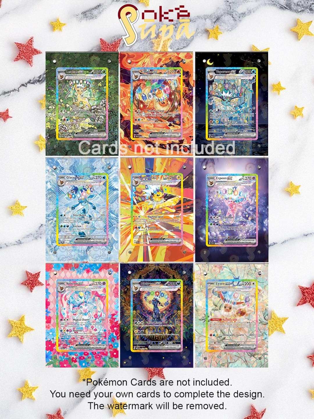 マグネットローダー + ブイズ 9枚セット Eeveelution x9 il_1080xN.6646215213_47xr.jpg