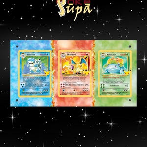 Classic Celebration Set - Grande pochette magnétique pour cartes Pokémon avec support