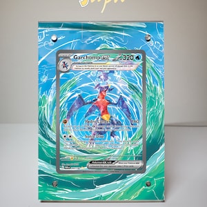 Garchomp Ex 245/182 - Étui magnétique pour cartes Pokémon avec support