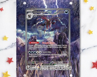 NEW CASE 2.0 - Hydreigon 169/086 - Pokémon White Flare - Magnetic Case for your card + Extended Artwork + Magnetic Stand