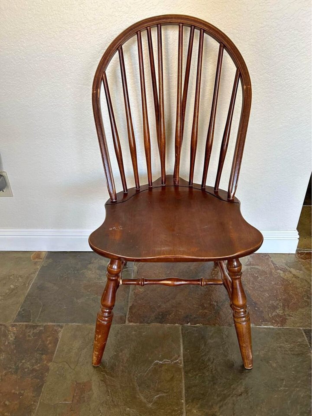 Vintage Windsor Chair Made in the USA Etsy