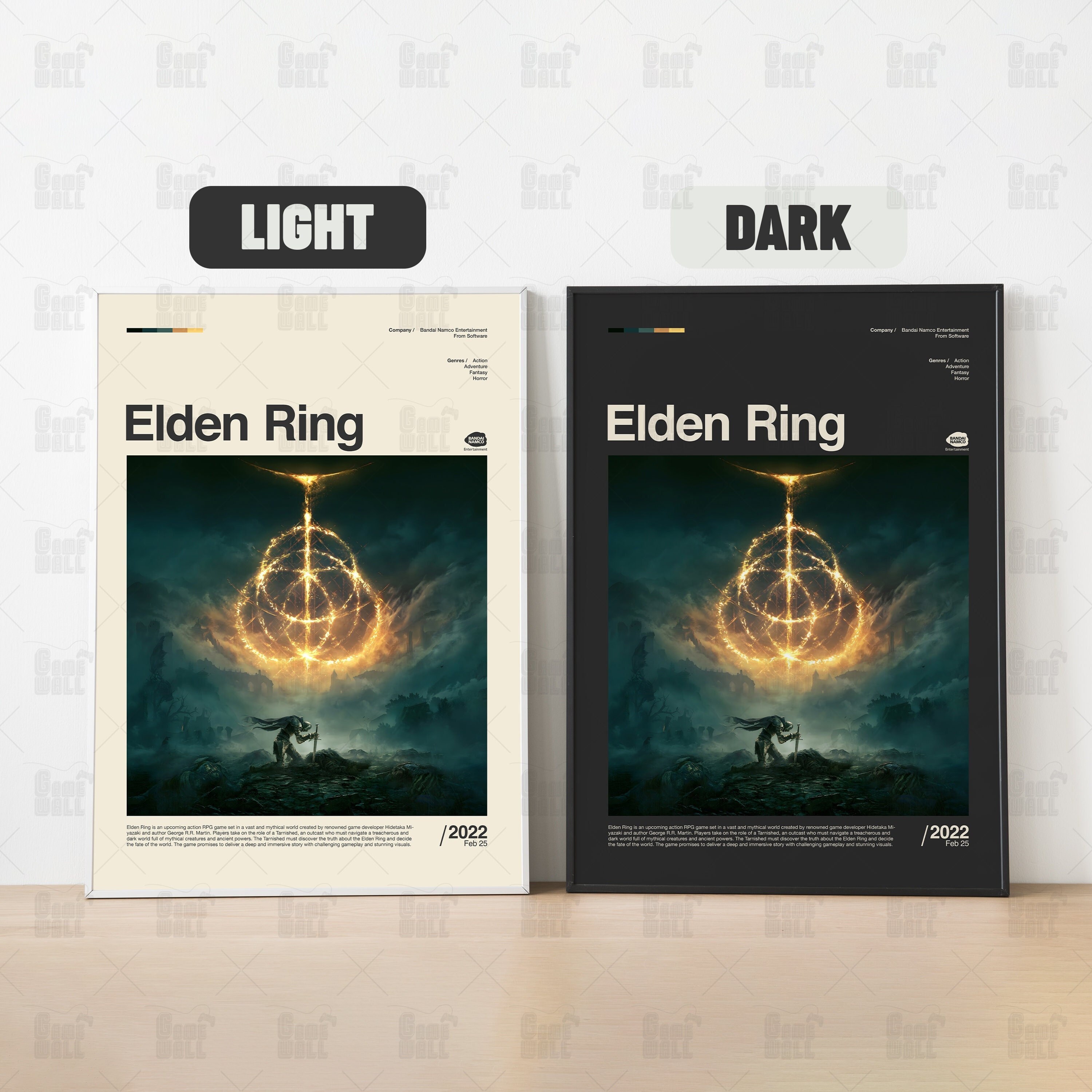 Elden Ring Poster, Gaming Room Poster, Gaming Wall Poster, Gaming Print ...