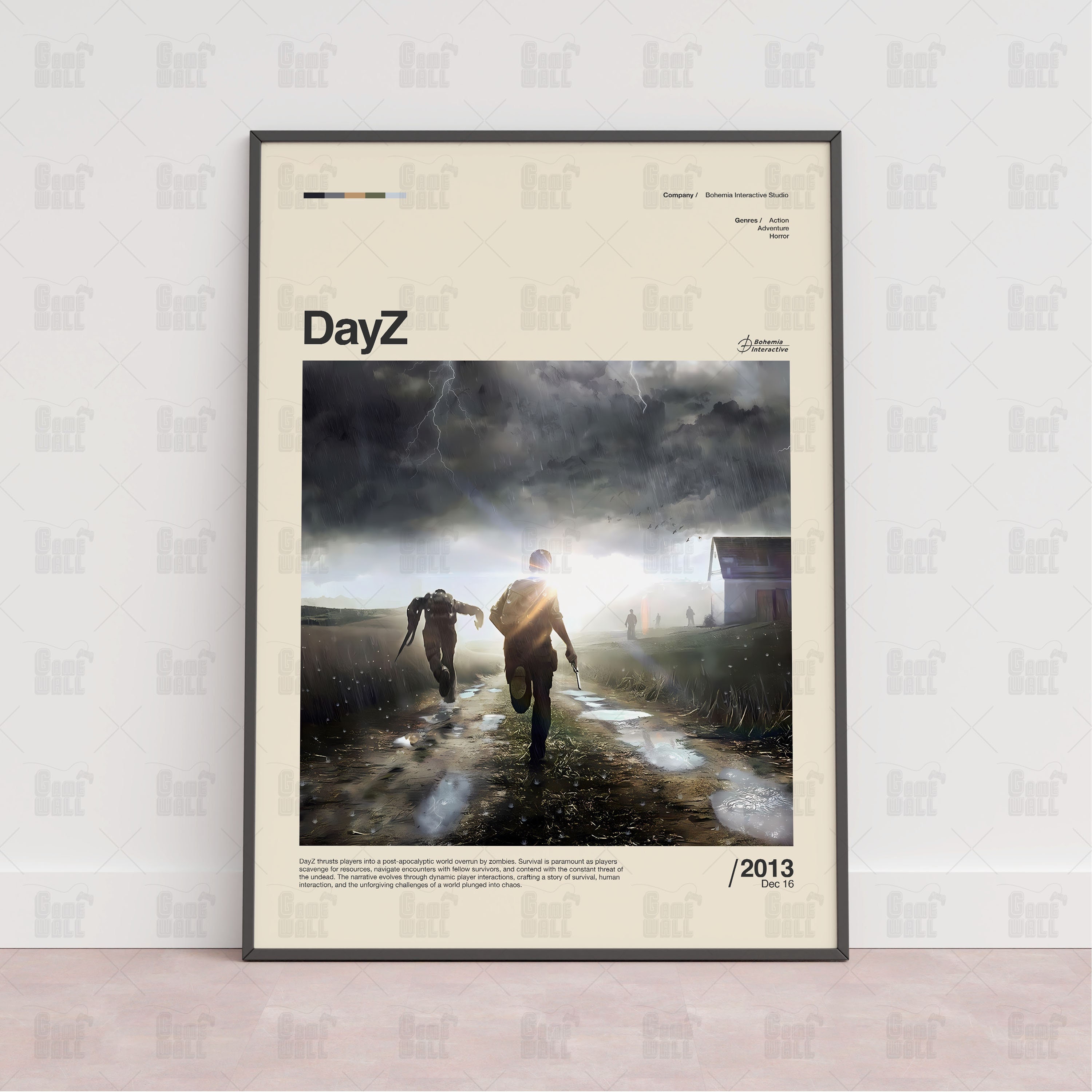 DAYZ CHERNARUS PRINTED MAP – BOHEMIA INTERACTIVE