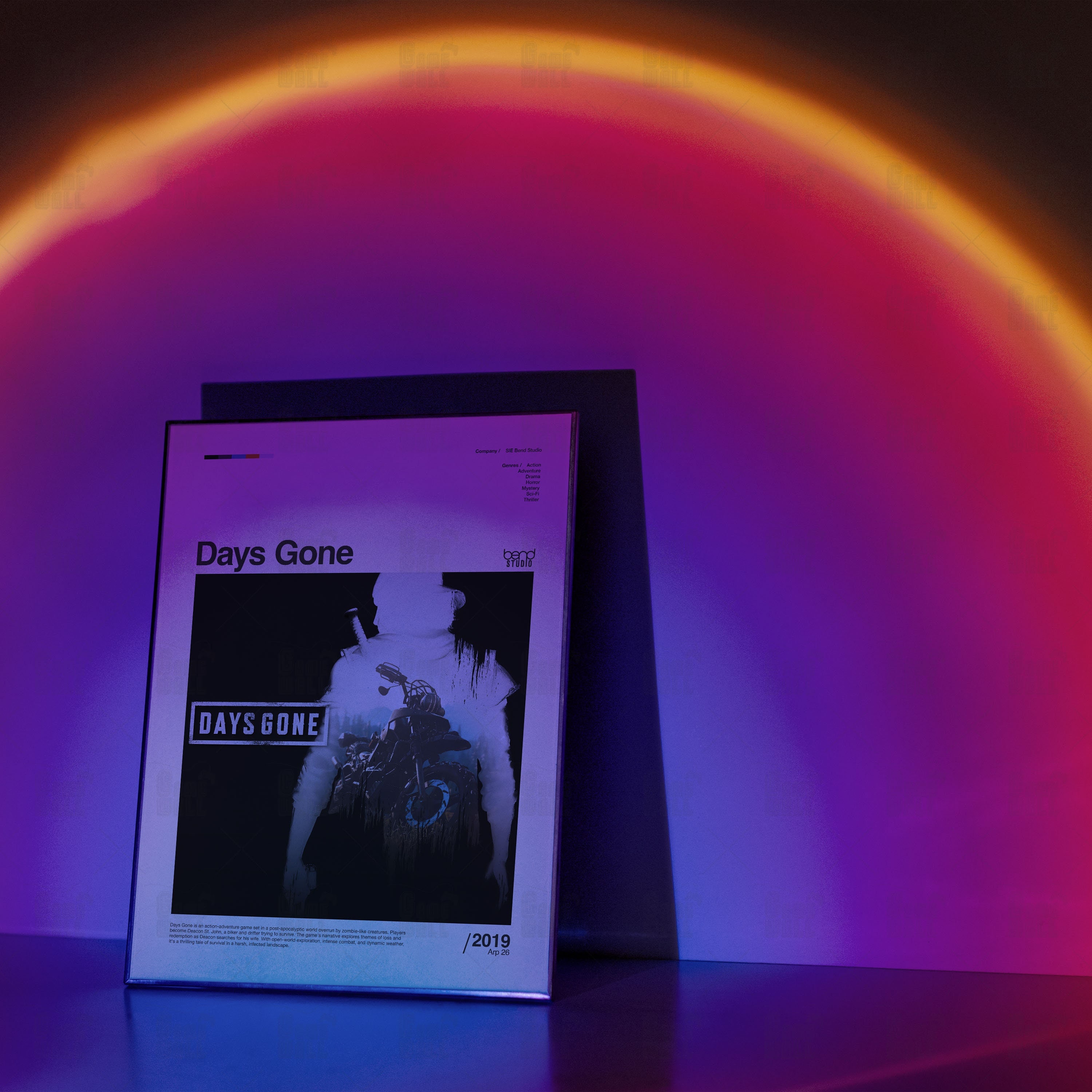 days-gone-poster-gaming-room-poster-gaming-wall-poster-gaming-print