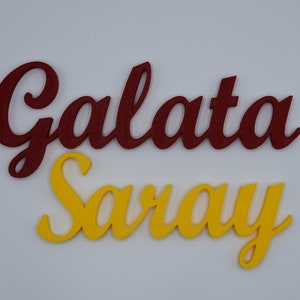 Galatasaray Writing Wall Decoration