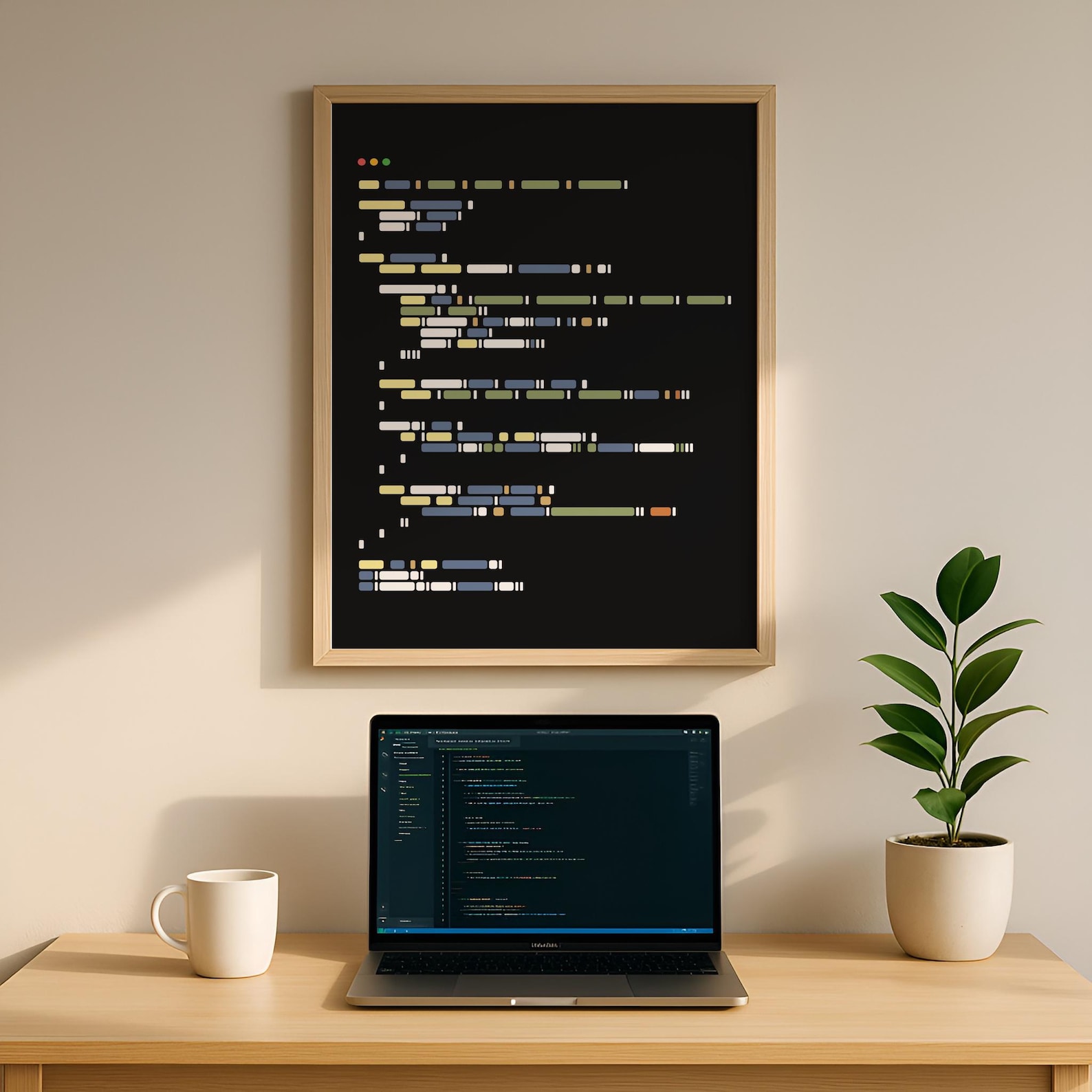 Techie Programmer Poster Retro Computer Print Code Wall Art Printable ...