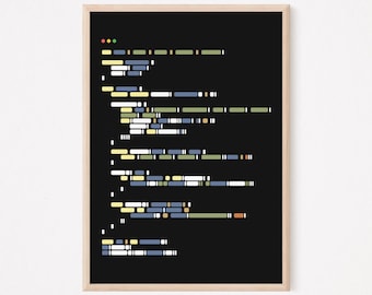 Cartaz de hacker de codificação digital para download, arte de parede, cientista da computação, decoração de parede, presente, computador retro para jogos, decoração de escritório, arte minimalista para escritório