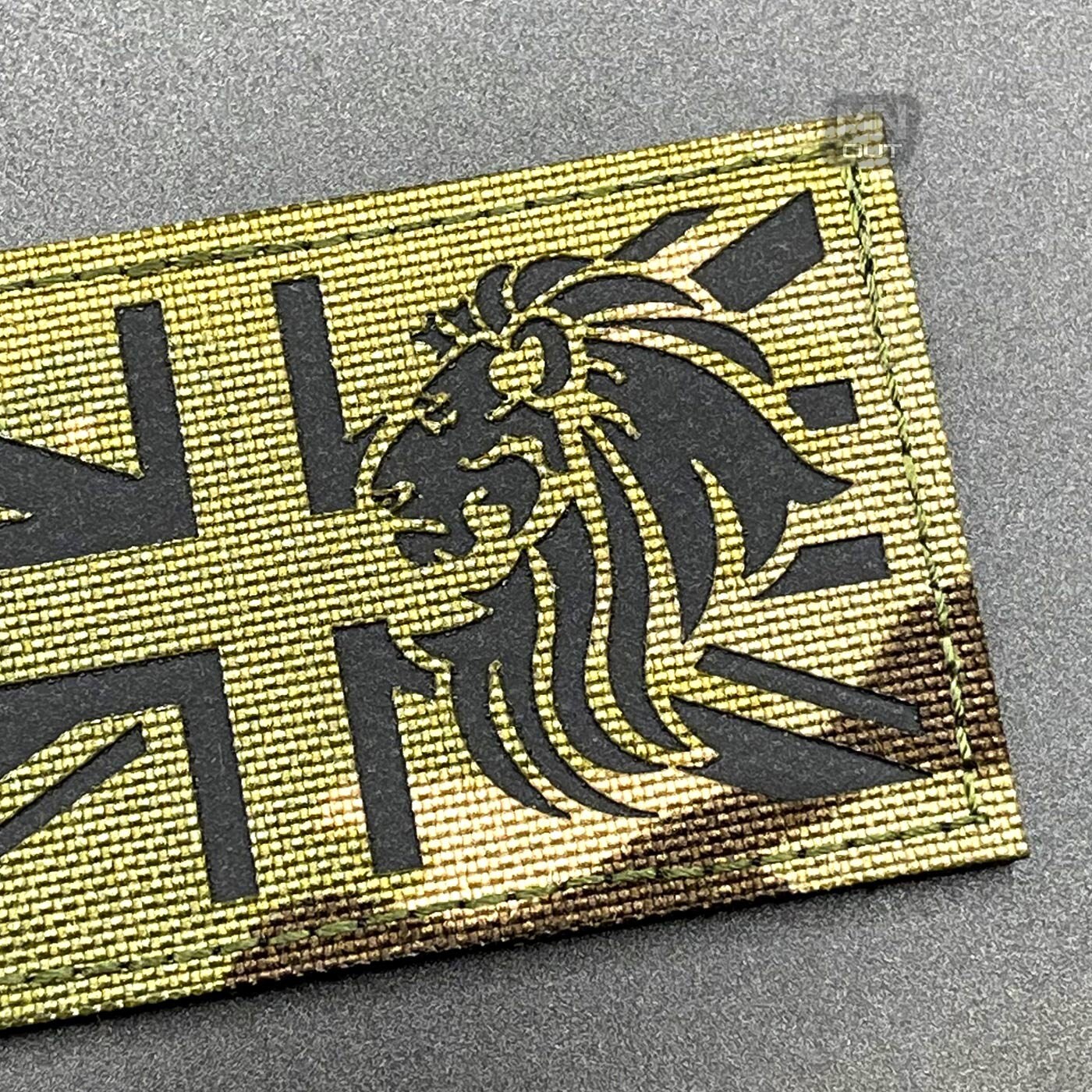 2 Toppe Union Jack Inghilterra - Termoadesive E Da Cucire - Bandiera Britannica 8x5 Cm - 4
