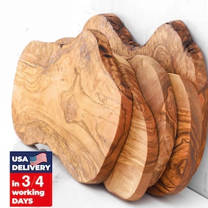 Handmade Olive Wood Cutting Boards – Bulk Personalized Charcuterie Boards