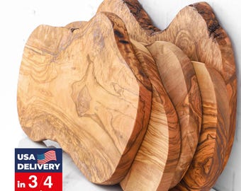Handmade Olive Wood Cutting Boards – Bulk Personalized Charcuterie Boards