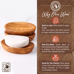 Why choose olive wood: - Built to last: olive wood is super tough. - One-of-a-kind: every piece of olive wood is like a fingerprint totally unique. - Good for the planet: olive wood comes from trees that are already being trimmed.