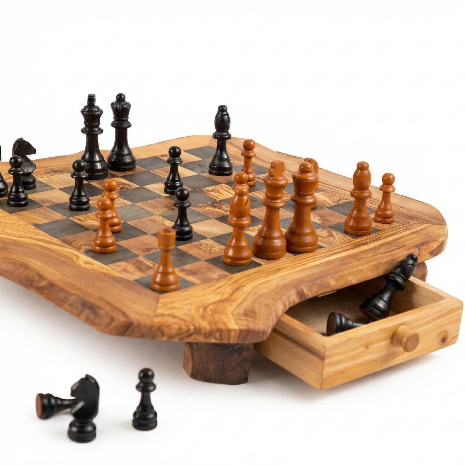 Wooden chess board - Etsy 日本