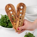 Personalized Olive Wood Herb Stripper Gift - Kitchen Gadget product logo