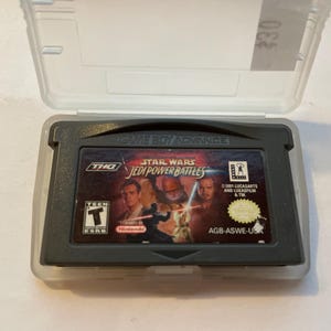 Authentieke Game Boy Advance Jedi Power Battle-gamewagen