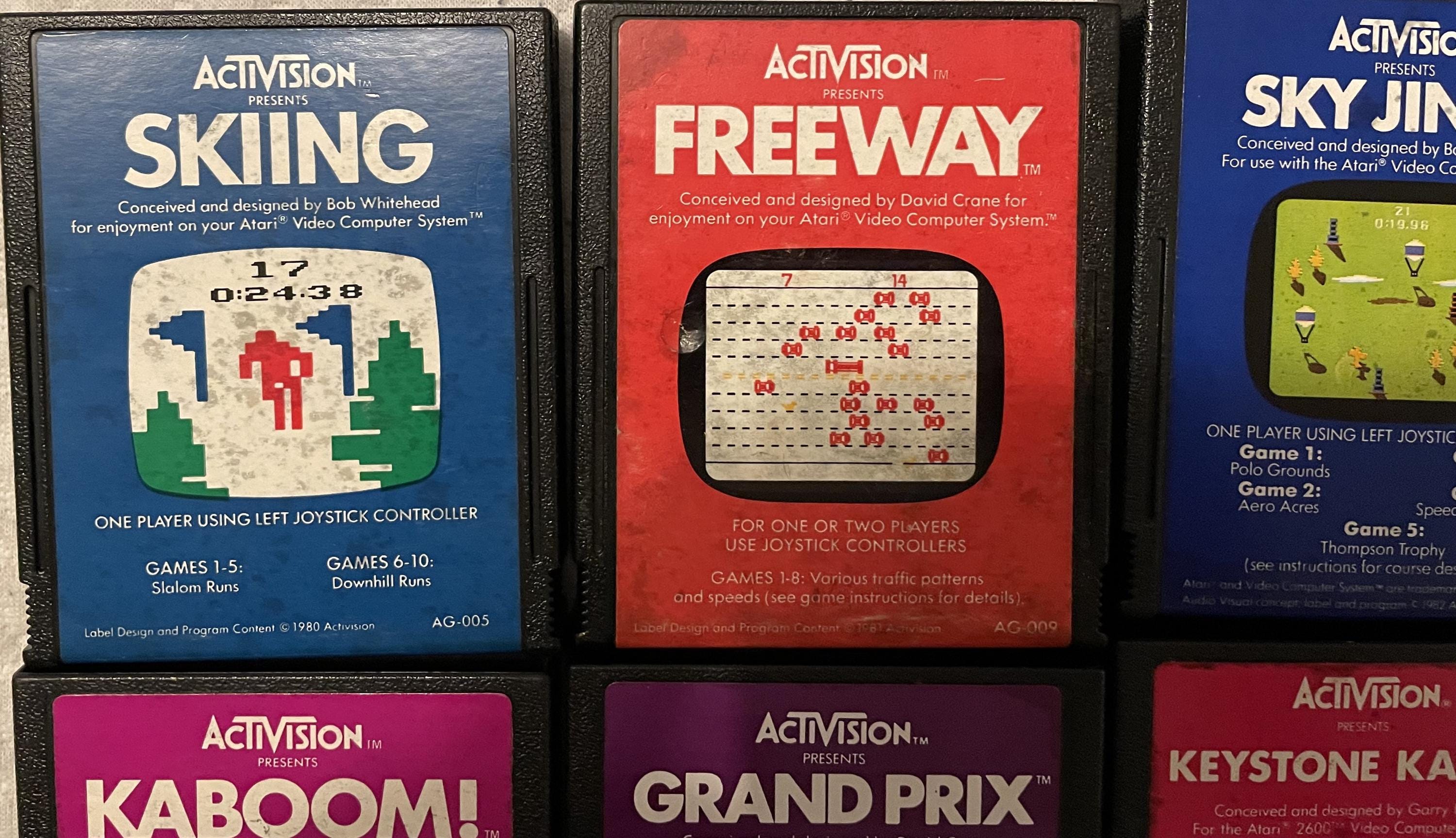 Atari 2600 Games Activision #3 - Etsy