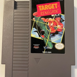 Authentieke Nintendo 'nes' Target Renegade-gamewagen.