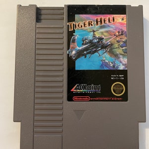Authentieke Nintendo "nes" Tiger Heli-gamewagen.