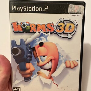 PS2 Worms 3D Game