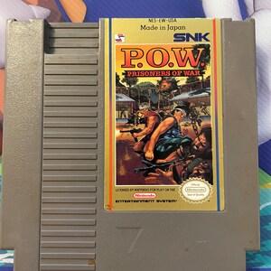 Authentieke Nintendo "nes" POW-gamewagen.