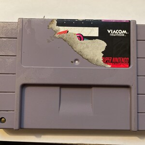 Authentieke Super Nintendo Zoop-wagen